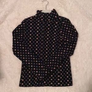 UNI QLO multi colored fuzzy jacket